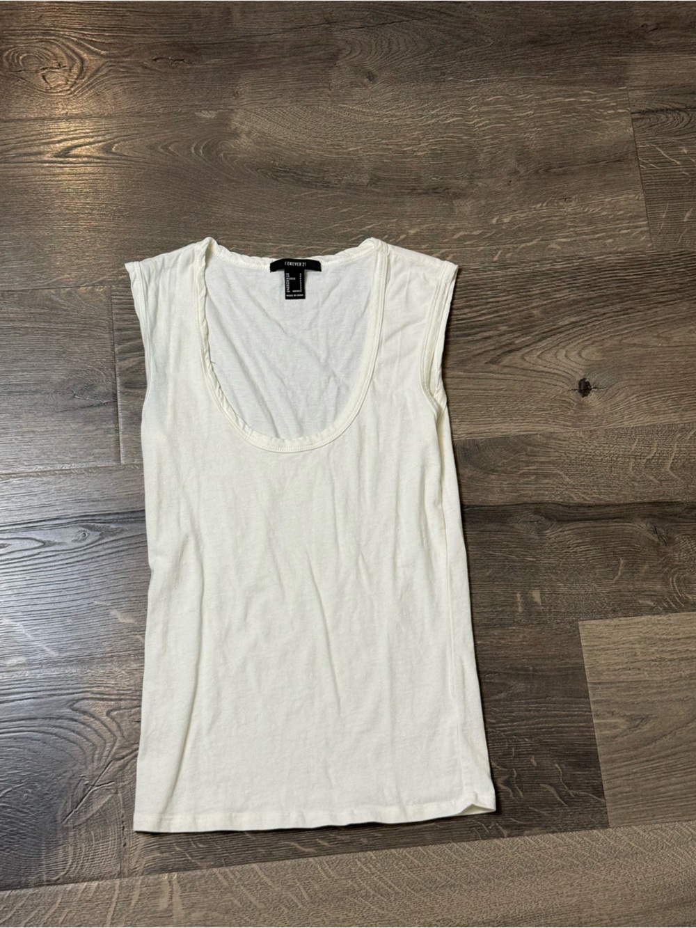 Deep Scoop Neck Tank
